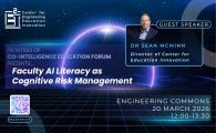 Frontiers of Co-Intelligence Education Forum  - Faculty AI Literacy as Cognitive Risk Management