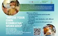 Earth Day 2023   - "Infuse your own kombucha" Workshop