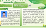 Public Research Seminar by Sustainable Energy and Environment Thrust, HKUST(GZ)  - Study on Building Integrated Photovoltaic Thermoelectric Envelope System