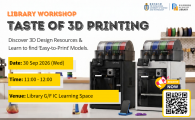 Taste of 3D Printing Workshop