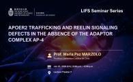 LIFS Seminar Series  - APOER2 TRAFFICKING AND REELIN SIGNALING DEFECTS IN THE ABSENCE OF THE ADAPTOR COMPLEX AP-4