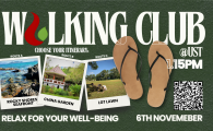 Walk, Unwind, Repeat - Walking Club Launch
