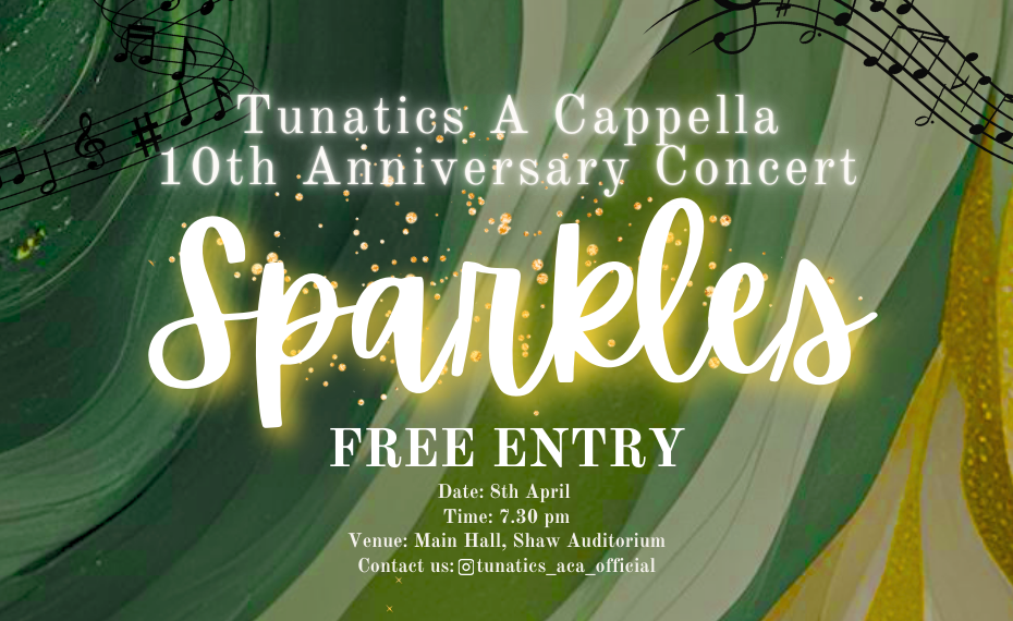 Tunatics A Cappella 10th Anniversary Concert : Sparkles