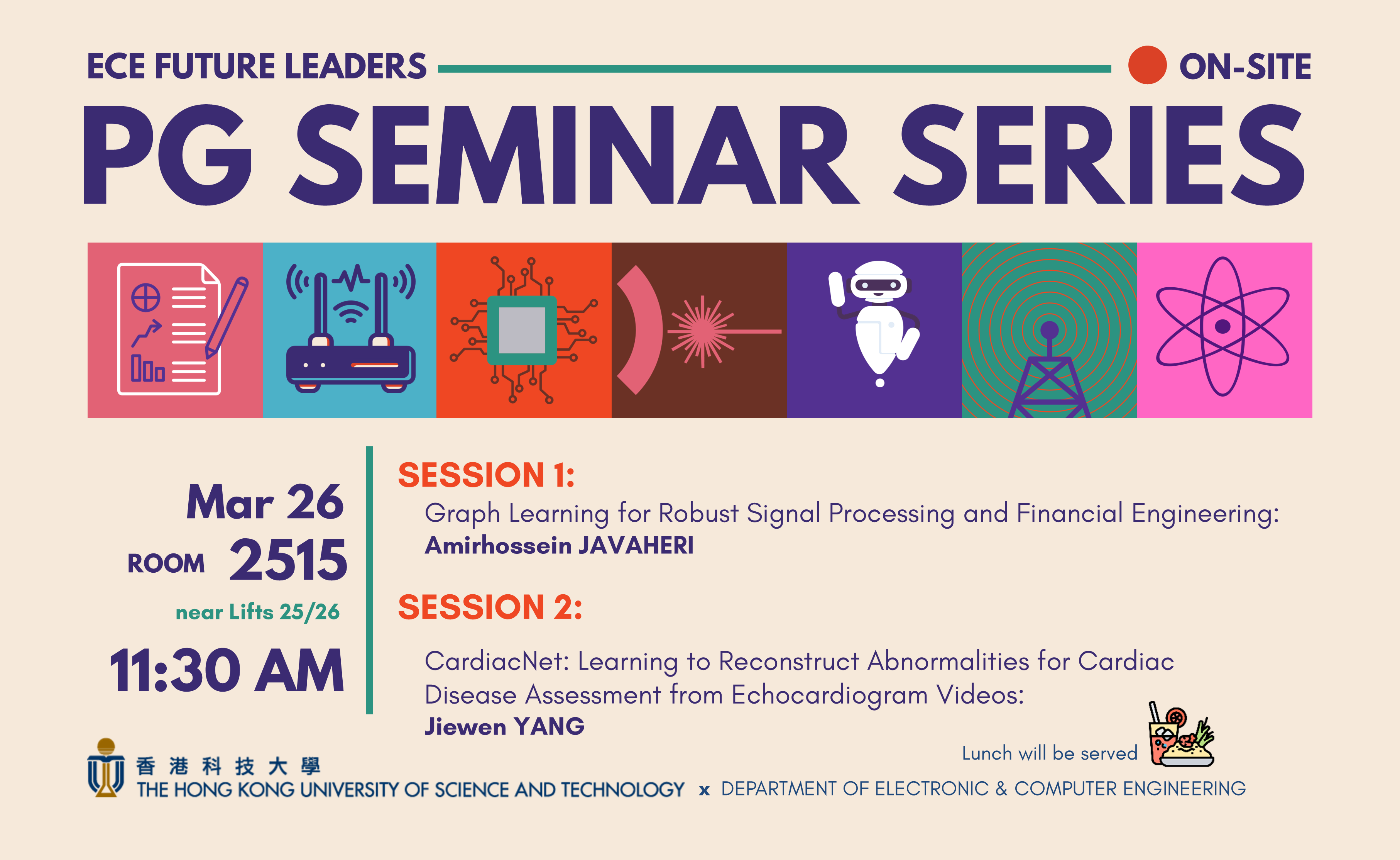 Department of Electronic &amp; Computer Engineering - ECE FUTURE LEADERS PG SEMINAR SERIES