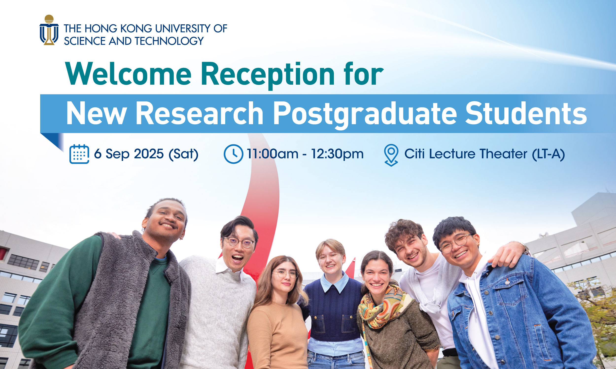 Welcome Reception for New Research Postgraduate Students 2025-26
