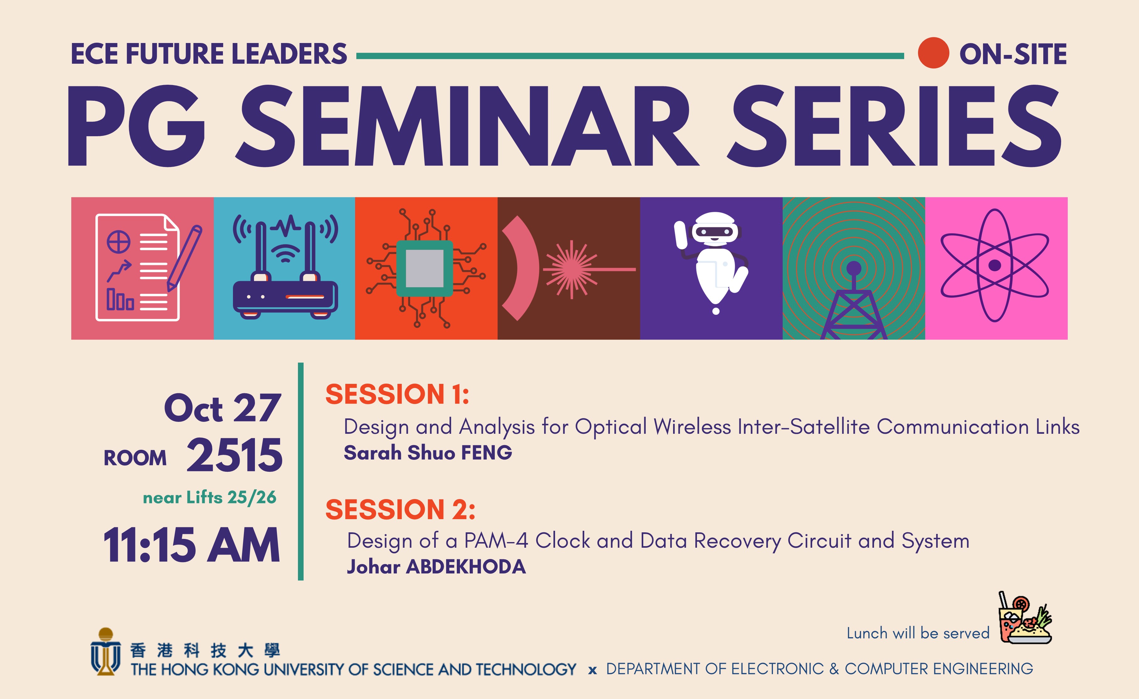 Department of Electronic &amp; Computer Engineering - ECE FUTURE LEADERS PG SEMINAR SERIES