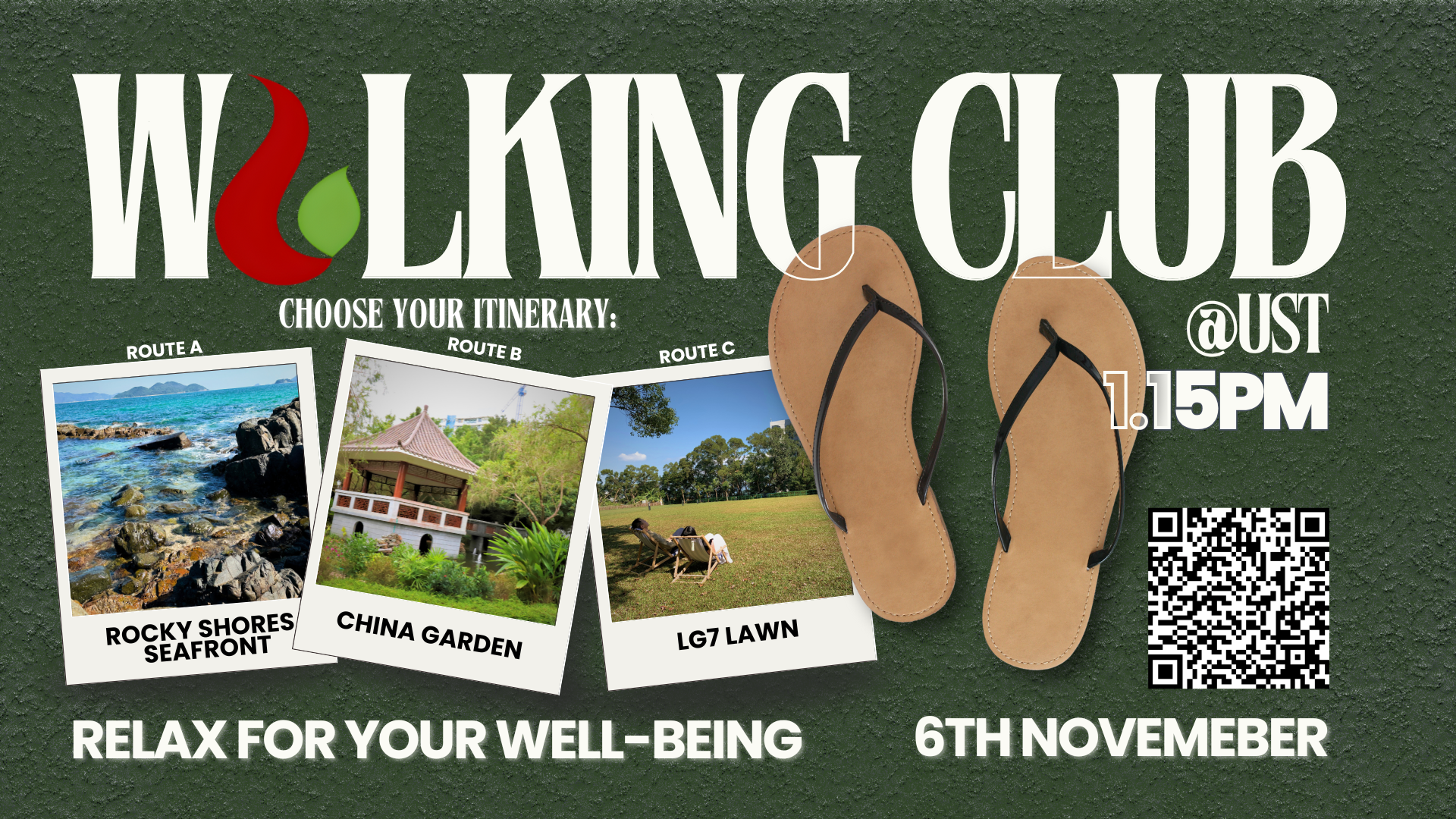 Walk, Unwind, Repeat - Walking Club Launch