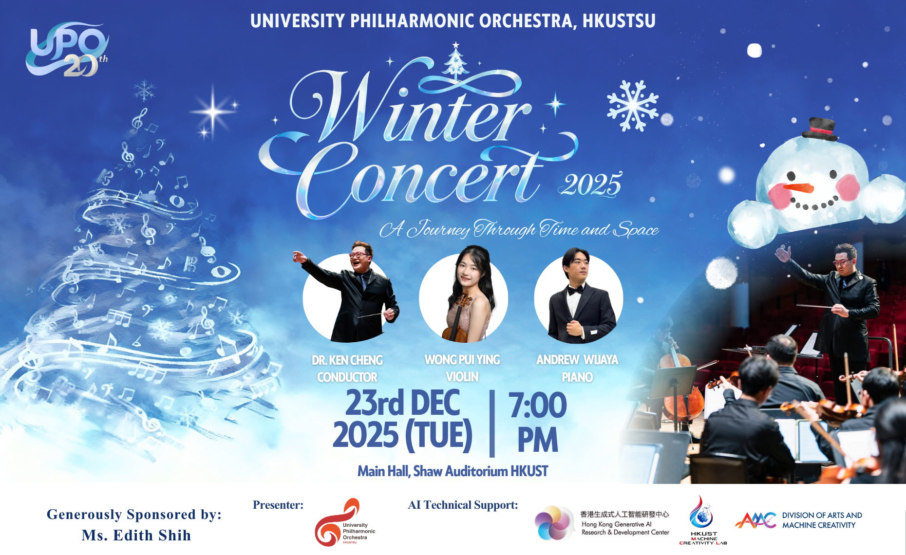 Winter Concert 2025 - University Philharmonic Orchestra, HKUSTSU