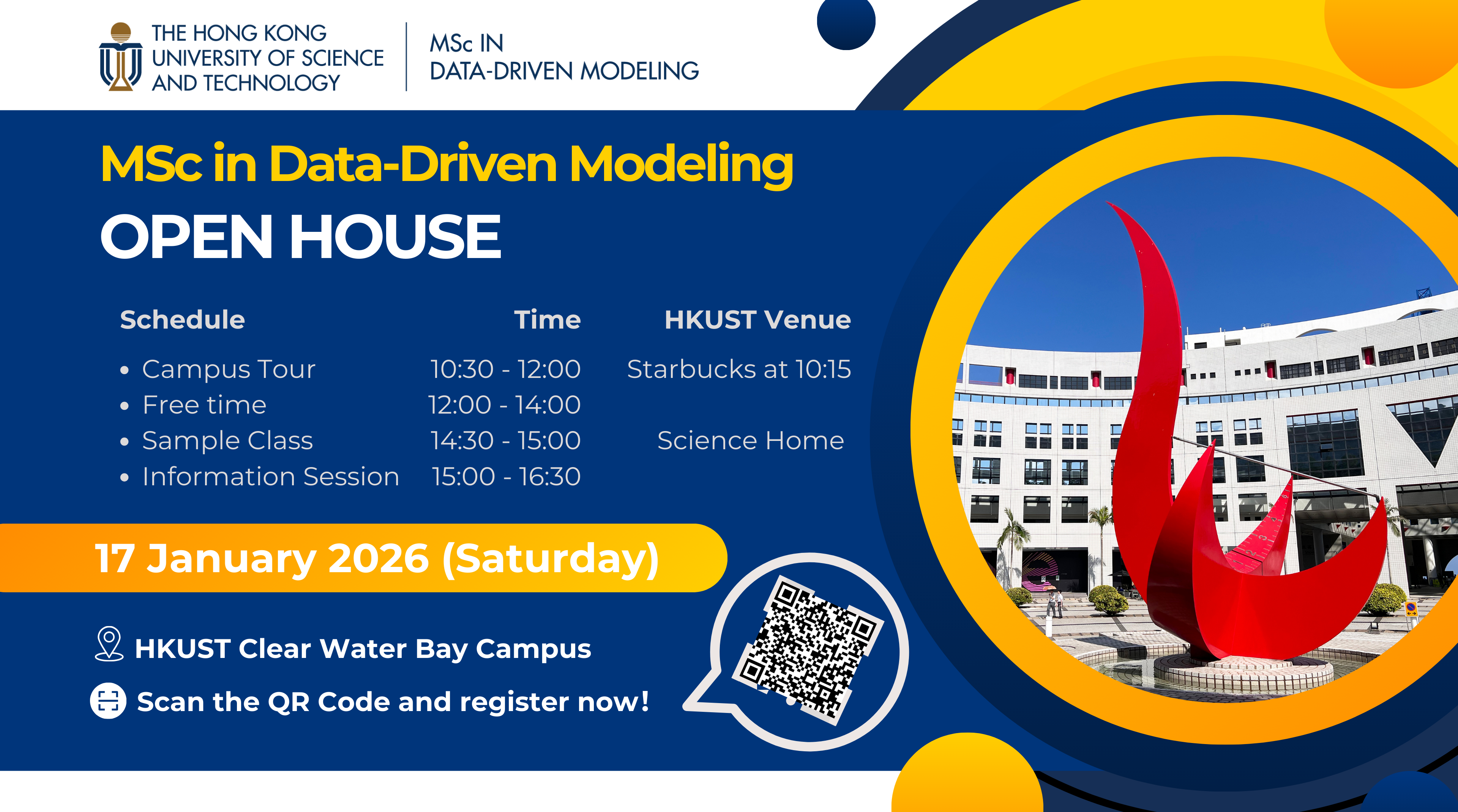 HKUST MSc in Data-Driven Modeling Open House 