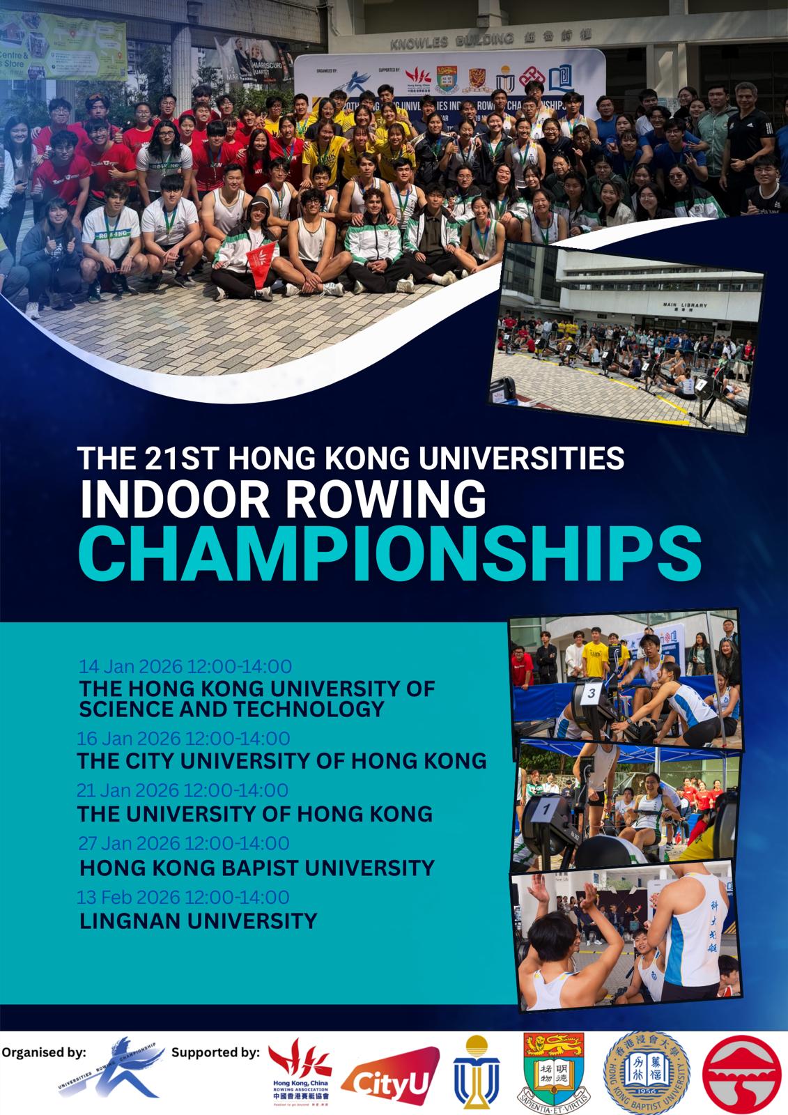 The 21th Hong Kong Universities Indoor Rowing Championship (HKUIRC) – HKUST Station

 

 