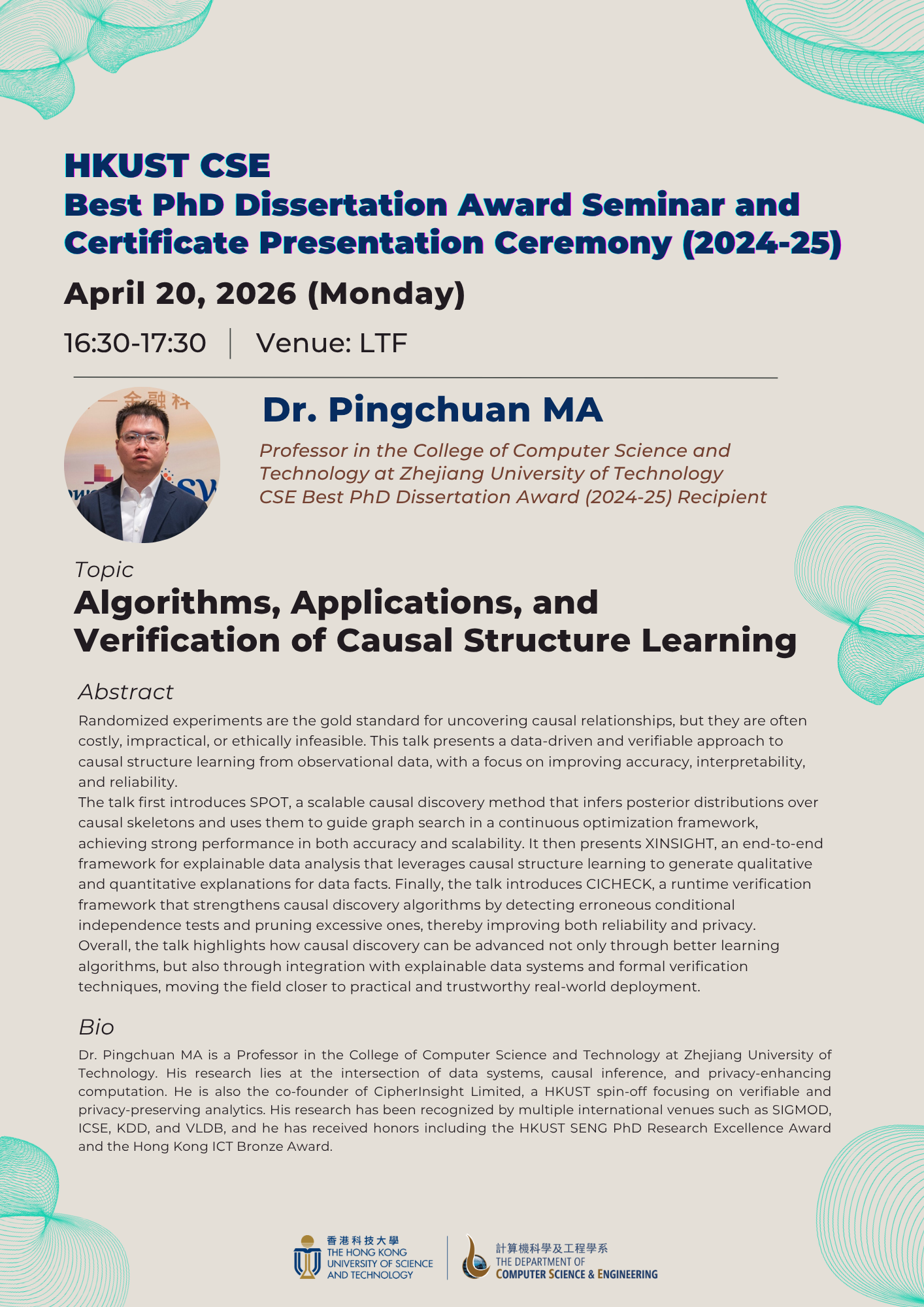 "Algorithms, Applications, and Verification of Causal Structure Learning"