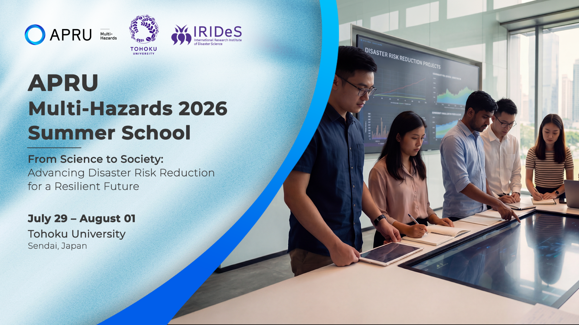 [Call for Participation] APRU Multi-Hazards 2026 Summer School