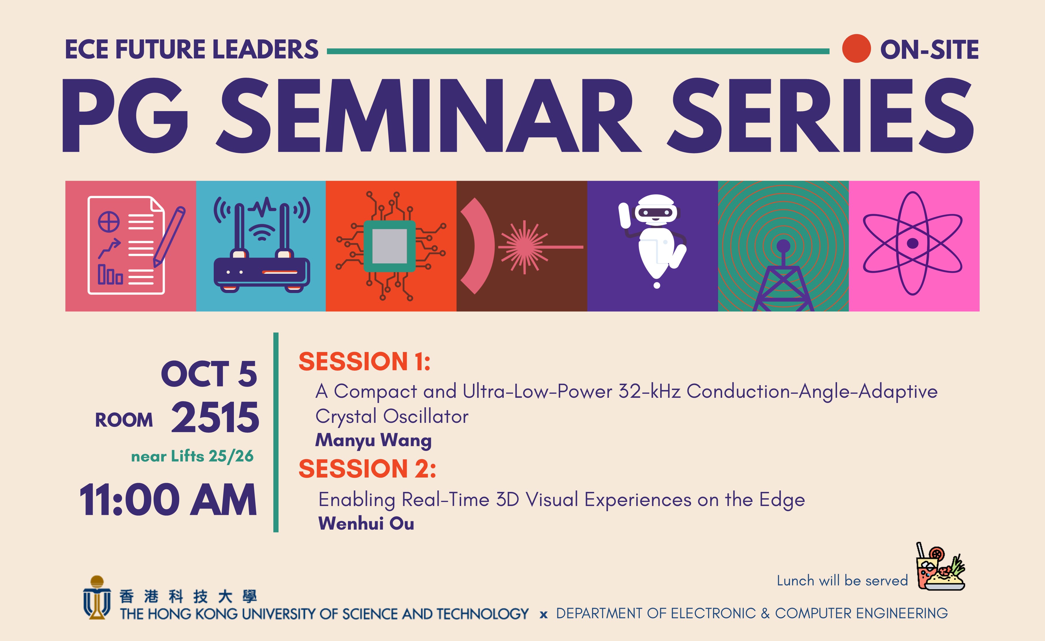 Department of Electronic &amp; Computer Engineering - ECE FUTURE LEADERS PG SEMINAR SERIES