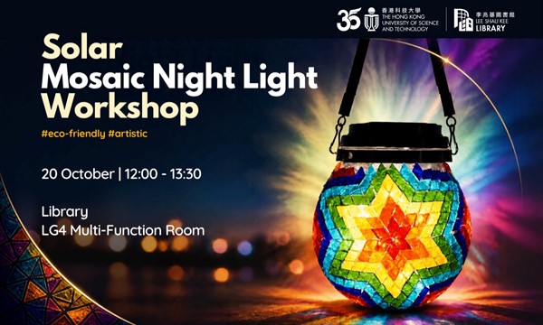 Solar Mosaic Night Light Workshop