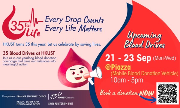 35 for Life - Blood Donation (21 Sep)