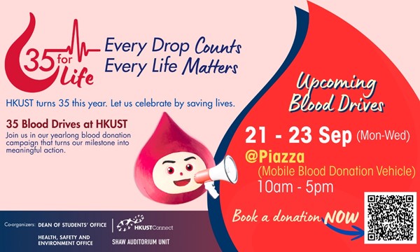 35 for Life - Blood Donation (22 Sep)