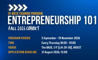 Entrepreneurship 101 Fall 2026 Cohort (10 Week Training program)