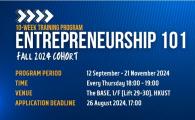 Entrepreneurship 101 Fall 2024 Cohort (10 Week Training program)