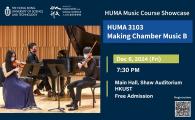 Showcase - HUMA3103 Making Chamber Music B