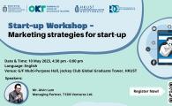 START-UP WORKSHOP - MARKETING STRATEGIES FOR START-UP