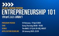 Entrepreneurship 101 Fall 2024 Cohort (10 Week Training program)