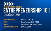 Entrepreneurship 101 Spring 2026 Cohort (10 Week Training program)