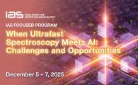 IAS Focused Program - When Ultrafast Spectroscopy Meet AI