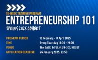 Entrepreneurship 101 Fall 2024 Cohort (10 Week Training program)