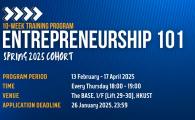 Entrepreneurship 101 Fall 2024 Cohort (10 Week Training program)