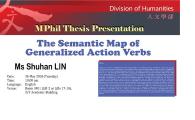 The Semantic Map of Generalized Action Verbs
