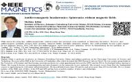  Spintronics without magnetic fields