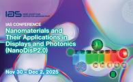 IAS Conference on Nanomaterials and Their Applications in Displays and Photonics (NanoDisP2.0)