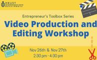 Create Your Own Videos Like a Pro! Video Production & Editing Workshops