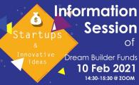 Info Session of HKUST Dream Builder Funds (2020-21 Spring round)