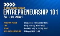 Entrepreneurship 101 Fall 2026 Cohort (10 Week Training program)