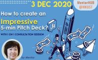   How to create an impressive 5-min pitch deck?