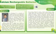 Public Research Seminar by Sustainable Energy and Environment Thrust, HKUST(GZ)  - Calcium Rechargeable Batteries