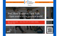 IEI presents PwC New Ventures Tech Talk - Open source in the practical world