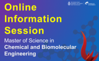 MSc in Chemical and Biomolecular Engineering Program (via Zoom Meeting)