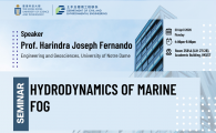 Civil Engineering Departmental Seminar  - Hydrodynamics of Marine Fog