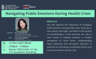 Social Science Talk - Navigating Public Emotions During Health Crisis