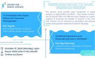 Center for Aging Science  - Research Back to Back Seminar Series