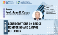 Civil Engineering Departmental Seminar  - CONSIDERATIONS ON BRIDGE MONITORING AND DAMAGE DETECTION