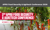 [Poster Competition] APRU Food Security & Agritech Conference 2026