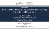 Heat and Mass Transfer Considerations for Advancing Fuel cells and Electrolyzers