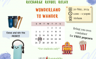 Recharge Refuel Relax- Wonderland to Wander 