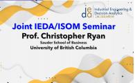 Department of Industrial Engineering & Decision Analytics [Joint IEDA/ISOM] seminar  - Operations Research: Some thoughts on its past, present, and future