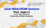 Department of Industrial Engineering & Decision Analytics [Joint IEDA/ISOM] seminar  - On the Width Scaling of Neural Optimizers:   A Matrix Operator Norm Perspective