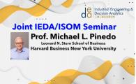 Department of Industrial Engineering & Decision Analytics [Joint ED/ISOM] seminar  - FIFTY YEARS OF SCHEDULING RESEARCH: Theory and Applications