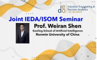 Department of Industrial Engineering & Decision Analytics [Joint IEDA/ISOM] seminar  - Mechanism Design via Market-Clearing Prices for Value Maximizers under Budget and RoS Constraints